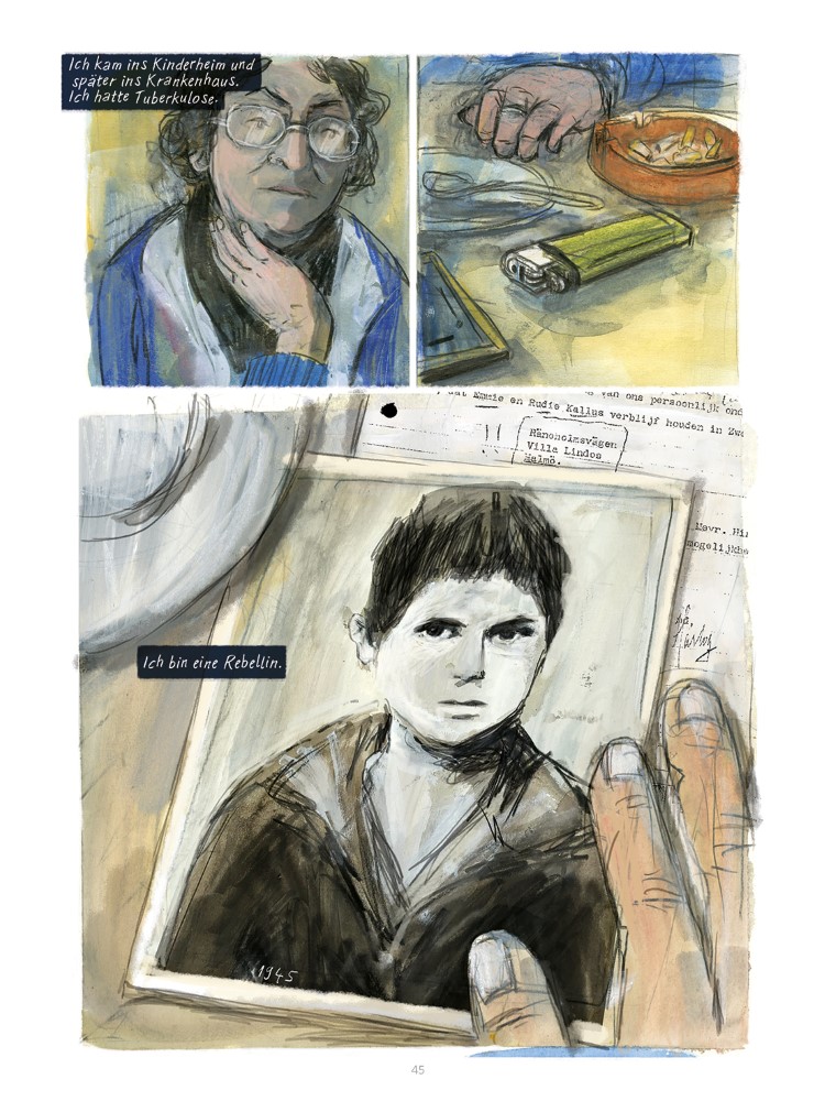 Auszug aus „Emmie Arbel“ (Foto: Barbara Yelin / Reprodukt Verlag)