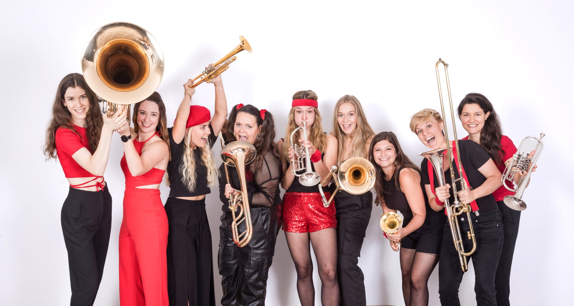 Die Desperate Brasswives sind der Headliner am Samstagabend.
Foto: Alexander Spitzer
