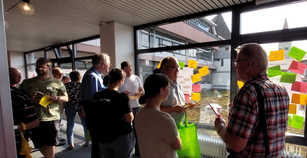 Zahlreiche Aspekte und Ergebnisse galt es zu kommentieren und zu gewichten. Foto: Stadt Kaufbeuren, Kultur
