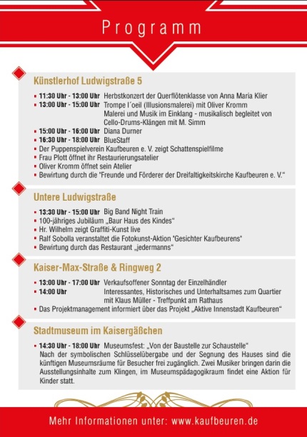 Quartiersfest 2012 
Programm