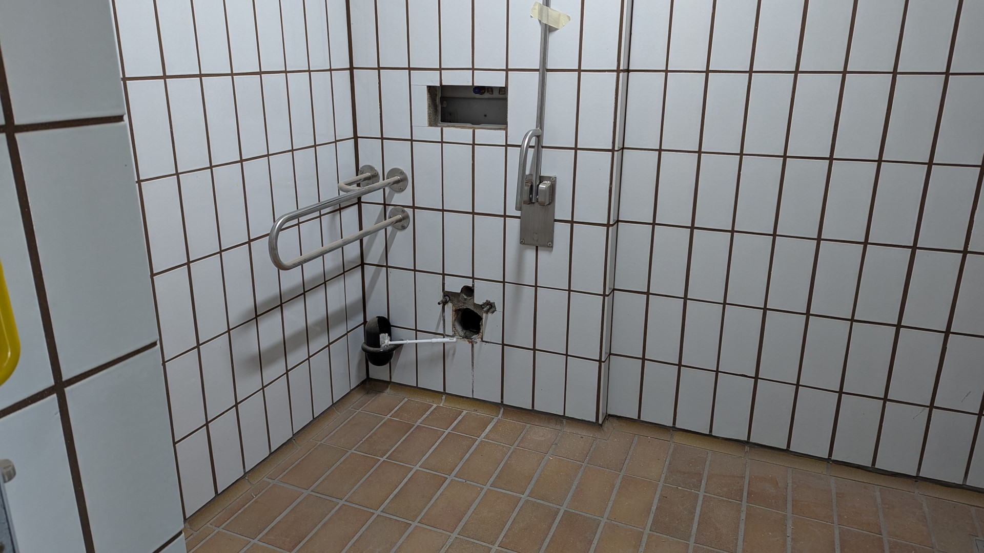 Ebenfalls noch fertigzustellender Sanitärbereich. Foto: Christoph Rothe/Stadt Kaufbeuren
