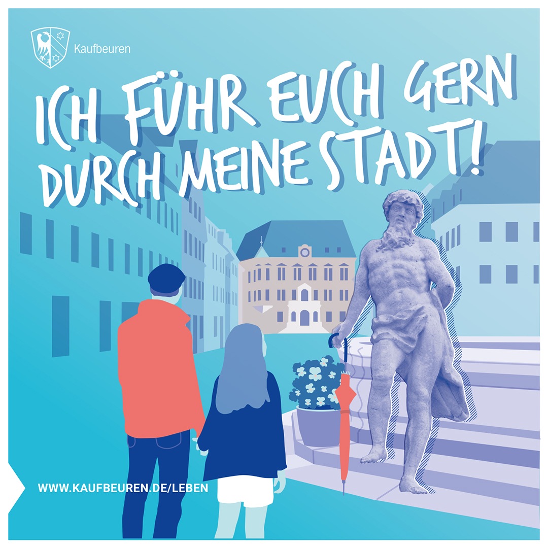 Ich führ euch gern durch meine Stadt!