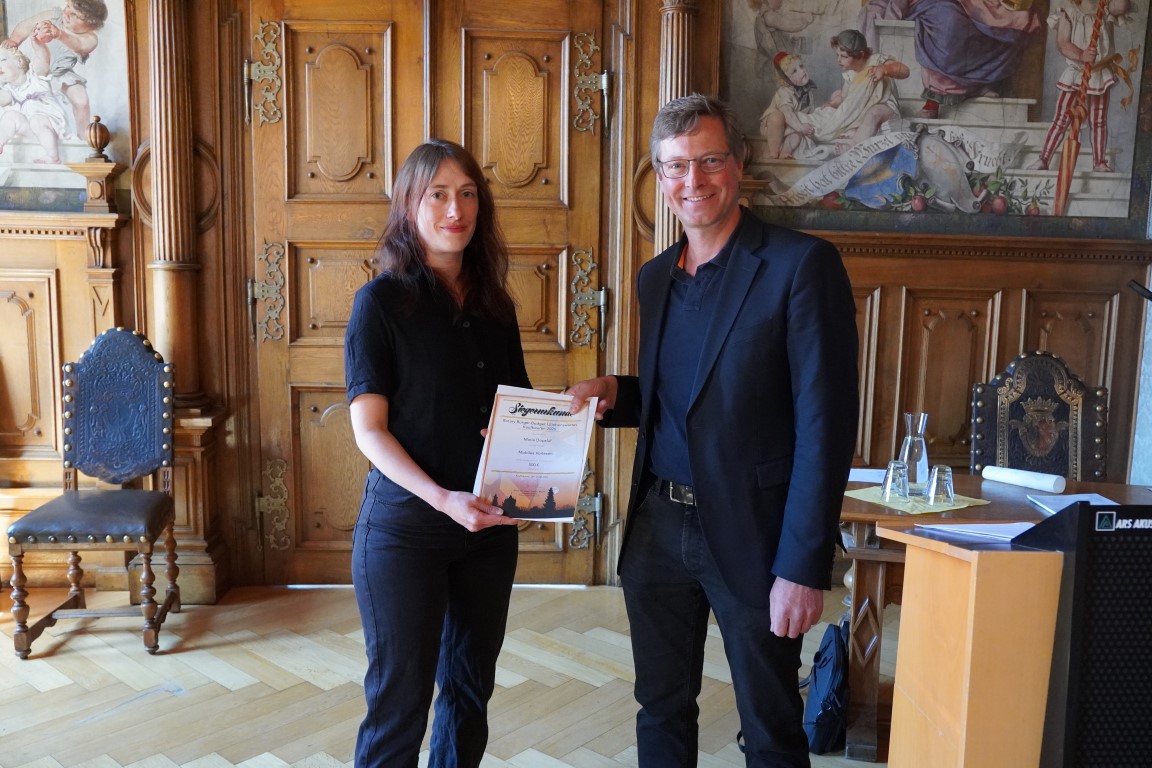 Maria Dopslaf und Prof. Dr. med. Stefan Maier